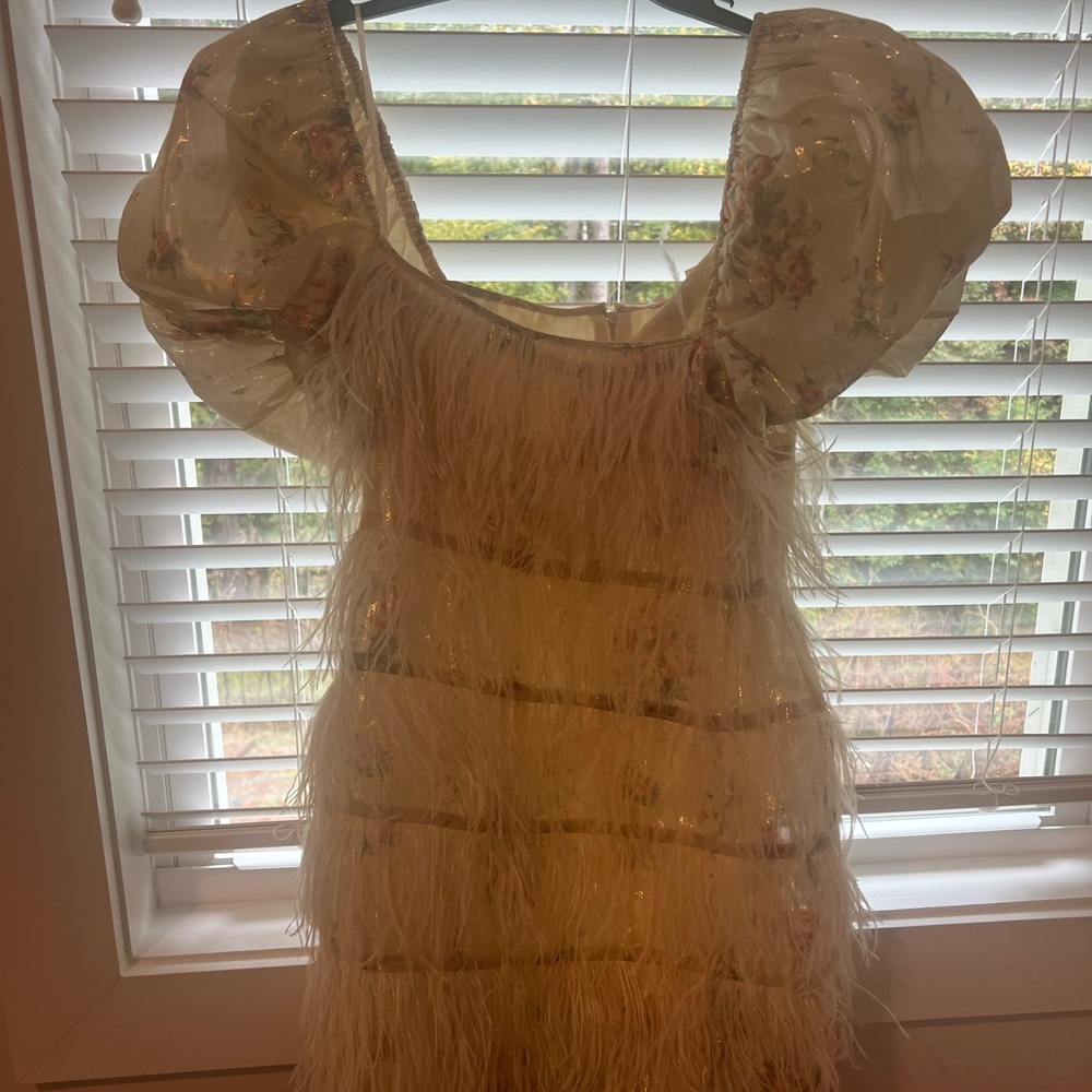 Love Shack Fancy Beryl Dress Size 8 - Picture 4 of 4